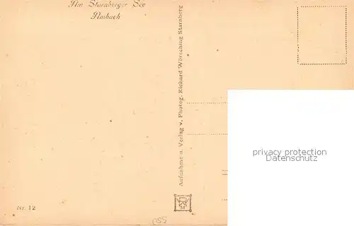 AK / Ansichtskarte Ambach_Starnbergersee Panorama Ambach_Starnbergersee