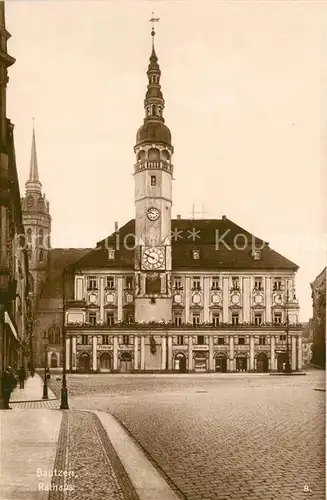 AK / Ansichtskarte Bautzen Rathaus Bautzen