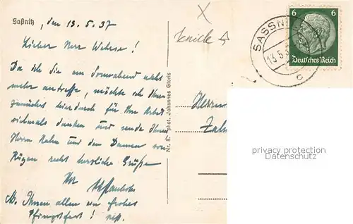 AK / Ansichtskarte Sassnitz_Ostseebad_Ruegen Panorama Sassnitz_Ostseebad_Ruegen