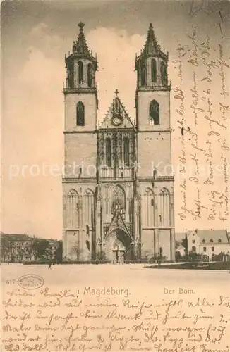 AK / Ansichtskarte Magdeburg Der Dom Magdeburg