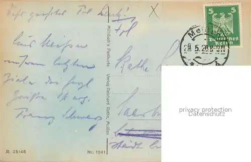 AK / Ansichtskarte Meissen_Elbe_Sachsen Elbepartie Bruecke Schloss  Meissen_Elbe_Sachsen