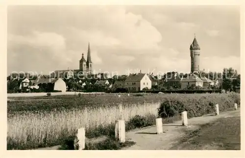 AK / Ansichtskarte Burg_Magdeburg Ortsansicht Kirche Turm Burg Magdeburg