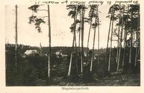 AK / Ansichtskarte Magdeburgerforth Panorama Magdeburgerforth