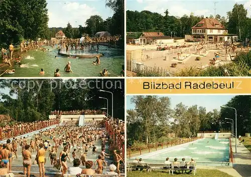 AK / Ansichtskarte Radebeul Bilzbad Minigolf Schwimmbecken Radebeul