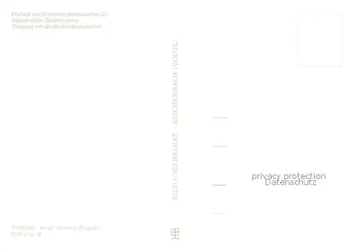 AK / Ansichtskarte Greifensteine_Erzgebirge Greifenbachstauweiher Naturtheater Greifensteine Zeltplatz Greifensteine_Erzgebirge