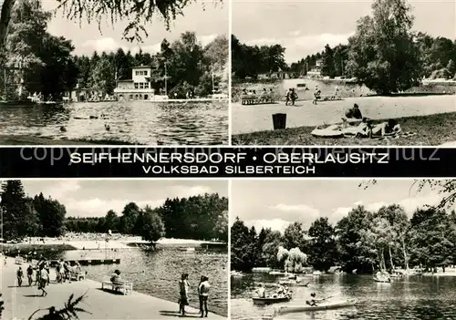 AK / Ansichtskarte Seifhennersdorf Volksbad Silberteich Details Seifhennersdorf