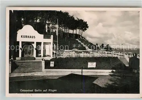 AK / Ansichtskarte Sellin_Ruegen Kurhaus Sellin Ruegen