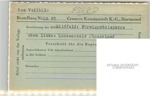 AK / Ansichtskarte Fuerwiggetalsperre Panorama Stausee Fuerwiggetalsperre