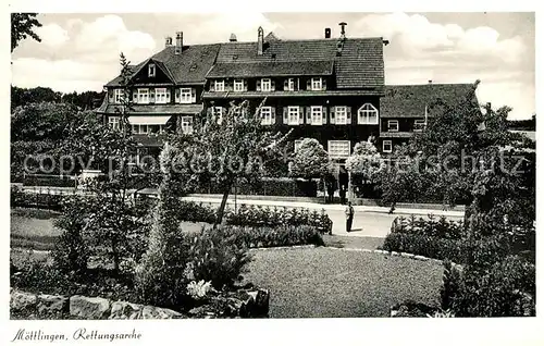 AK / Ansichtskarte Moettlingen Rettungsarche Moettlingen