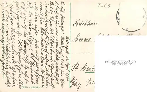 AK / Ansichtskarte Bad_Liebenzell  Bad_Liebenzell