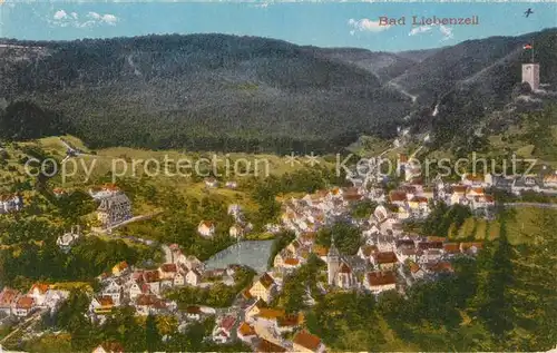 AK / Ansichtskarte Bad_Liebenzell Fliegeraufnahme Bad_Liebenzell