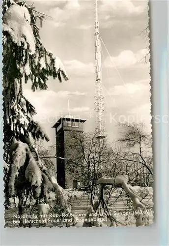 AK / Ansichtskarte Herscheid_Sauerland Nordkette mit Rob. Kolb Turm Herscheid_Sauerland