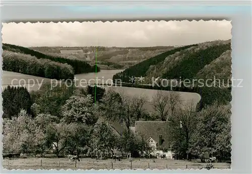 AK / Ansichtskarte Luedenscheid Blick vom Stillebeul auf Versetalsperre Luedenscheid