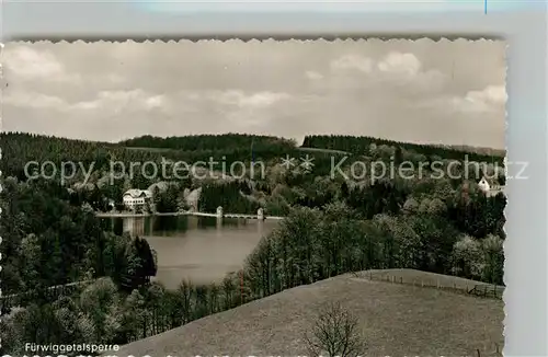 AK / Ansichtskarte Fuerwiggetalsperre  Fuerwiggetalsperre