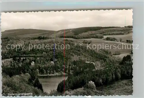 AK / Ansichtskarte Fuerwiggetalsperre  Fuerwiggetalsperre