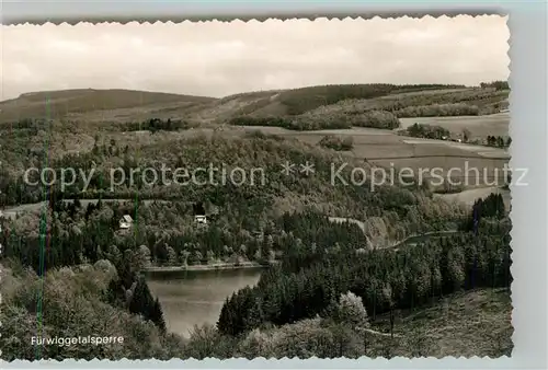 AK / Ansichtskarte Fuerwiggetalsperre  Fuerwiggetalsperre