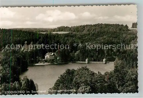 AK / Ansichtskarte Luedenscheid Fuerwiggetalsperre Luedenscheid