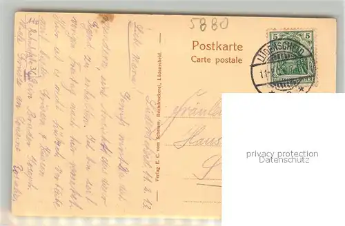 AK / Ansichtskarte Luedenscheid total Luedenscheid