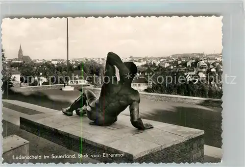 AK / Ansichtskarte Luedenscheid Blick vom Ehrenmal Luedenscheid
