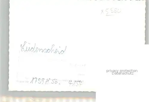 AK / Ansichtskarte Luedenscheid Restaurant Luedenscheid