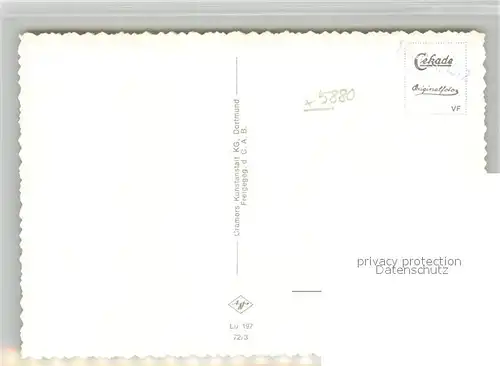 AK / Ansichtskarte Versetalsperre Fliegeraufnahme bei Luedenscheid Versetalsperre