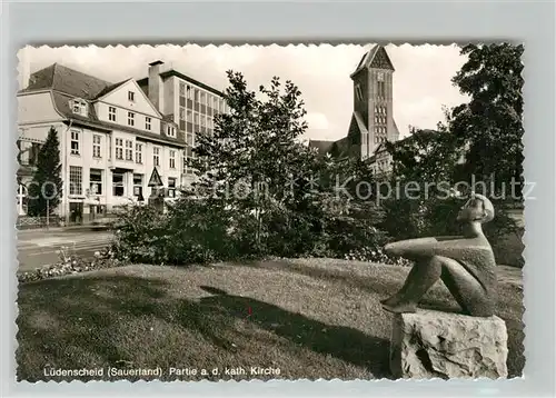 AK / Ansichtskarte Luedenscheid Kirchenpartie Luedenscheid
