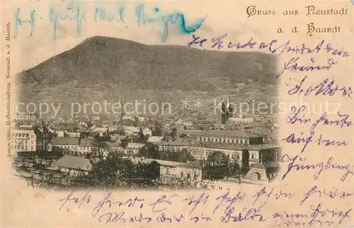 AK / Ansichtskarte Neustadt_Haardt Panorama Neustadt_Haardt