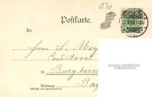 AK / Ansichtskarte Bingen_Rhein Burg Klopp Bingen Rhein