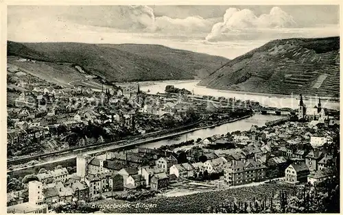 AK / Ansichtskarte Bingerbrueck_Rhein Bingen Panorama Bingerbrueck Rhein