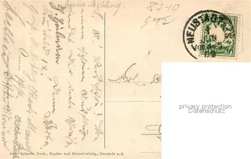 AK / Ansichtskarte Neustadt_Saale Panorama Neustadt_Saale