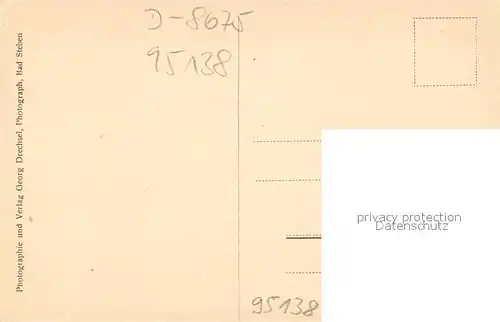 AK / Ansichtskarte Bad_Steben Panorama Bad_Steben