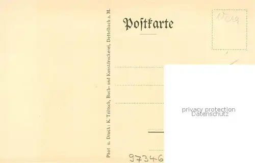 AK / Ansichtskarte Iphofen Einersheimer Tor Iphofen