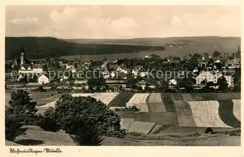 AK / Ansichtskarte Wassertruedingen Panorama Wassertruedingen