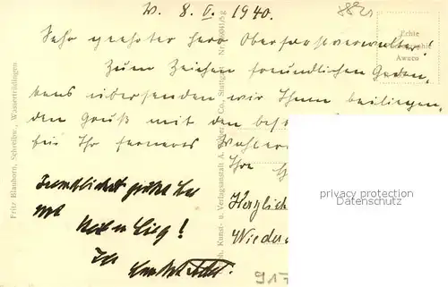 AK / Ansichtskarte Wassertruedingen Panorama Wassertruedingen