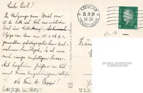 AK / Ansichtskarte Sulzbach_Cham Panorama Sulzbach Cham