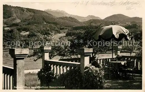 AK / Ansichtskarte Bernau_Chiemsee Gasthaus Kampenwand Bernau Chiemsee
