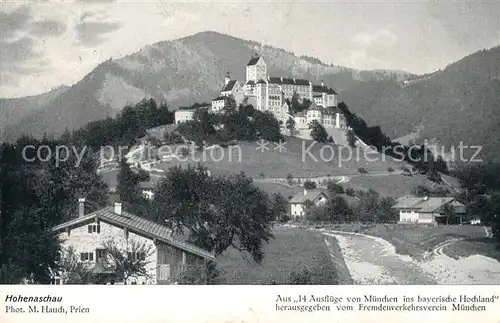AK / Ansichtskarte Hohenaschau_Chiemgau Schloss Hohenaschau Chiemgau