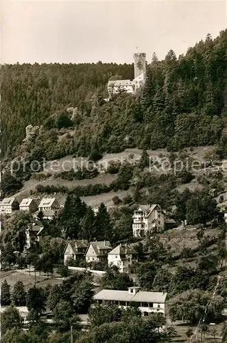 AK / Ansichtskarte Liebenzell_Bad Burgruine Liebenzell_Bad