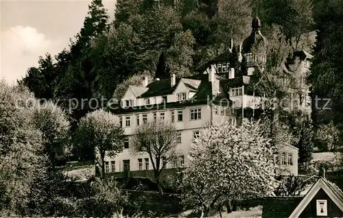 AK / Ansichtskarte Liebenzell_Bad Pilgerruhe Liebenzeller Mission Liebenzell_Bad