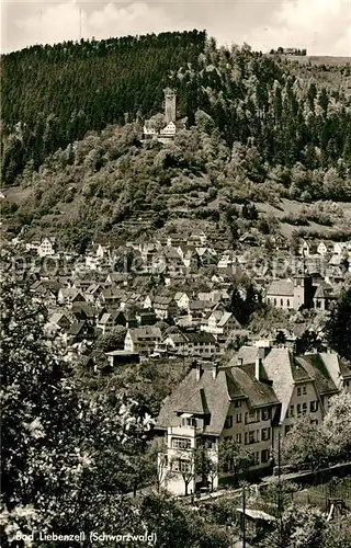 AK / Ansichtskarte Liebenzell_Bad Burgruine Kirche Liebenzell_Bad