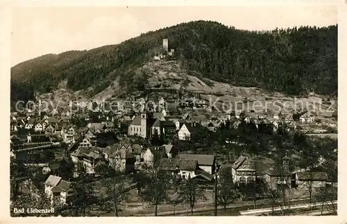 AK / Ansichtskarte Liebenzell_Bad Burgruine Kirche Liebenzell_Bad