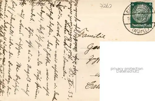 AK / Ansichtskarte Unterlengenhardt Panorama Unterlengenhardt