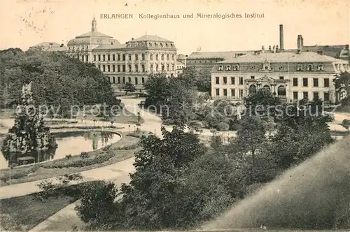 AK / Ansichtskarte Erlangen Kollegienhaus Institut Erlangen