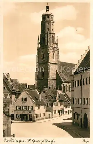 AK / Ansichtskarte Noerdlingen Georgenskirche Noerdlingen