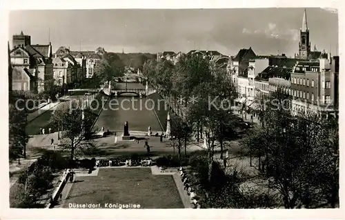 AK / Ansichtskarte Duesseldorf Koenigsallee Duesseldorf