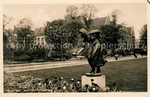 AK / Ansichtskarte Duesseldorf Denkmal Adolf Hitler Platz Duesseldorf