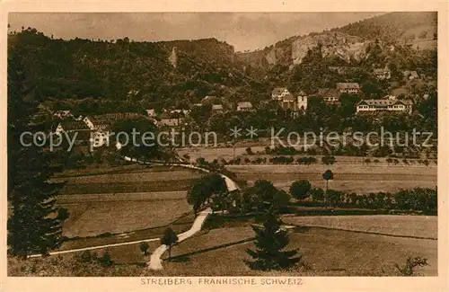AK / Ansichtskarte Streitberg_Oberfranken Panorama  Streitberg Oberfranken
