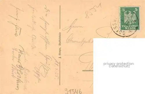 AK / Ansichtskarte Streitberg_Oberfranken Panorama  Streitberg Oberfranken