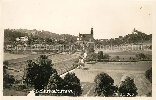 AK / Ansichtskarte Goessweinstein Kirche  Goessweinstein