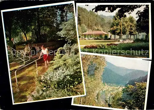 AK / Ansichtskarte Sch&#246;nm&#252;nzach Kneippkur Kurpark Wandelhalle